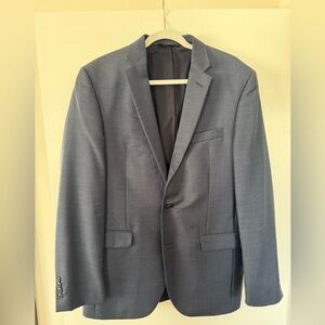 Jos A. Banks Suit Jacket Blue 42L Slim Fit